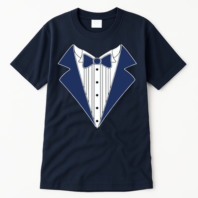 Navy Tux Tuxedo Tall T-Shirt
