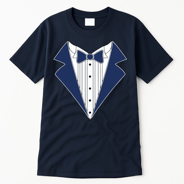 Navy Tux Tuxedo Tall T-Shirt
