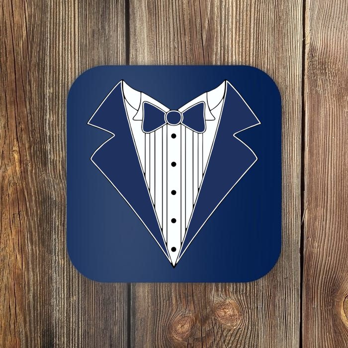 Navy Tux Tuxedo Coaster