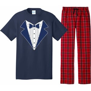 Navy Tux Tuxedo Pajama Set