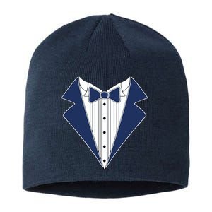 Navy Tux Tuxedo Sustainable Beanie