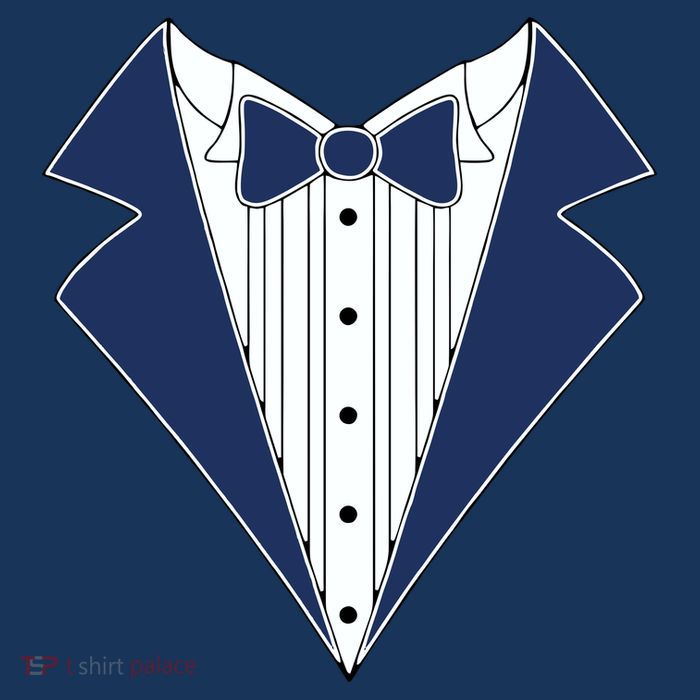 Navy Tux Tuxedo Toddler Sweatshirt