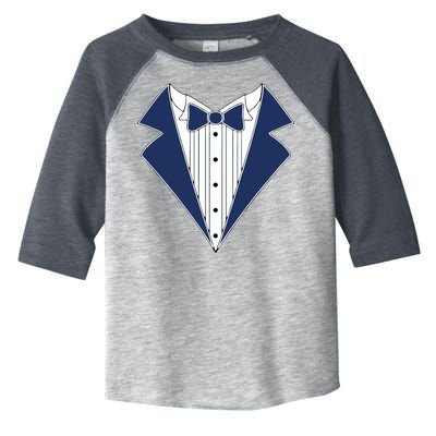 Navy Tux Tuxedo Toddler Fine Jersey T-Shirt