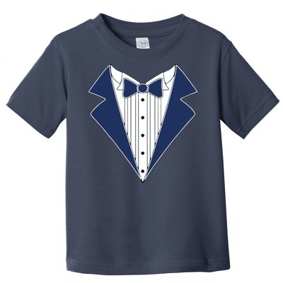 Navy Tux Tuxedo Toddler T-Shirt