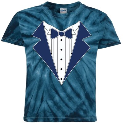 Navy Tux Tuxedo Kids Tie-Dye T-Shirt