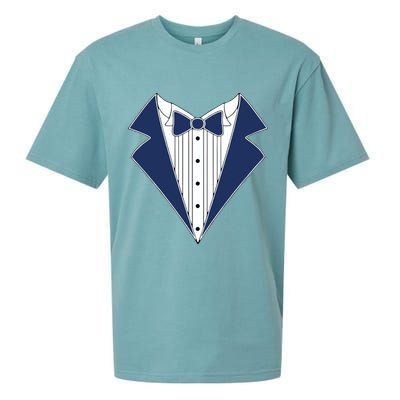 Navy Tux Tuxedo Sueded Cloud Jersey T-Shirt