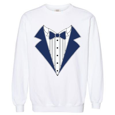 Navy Tux Tuxedo Garment-Dyed Sweatshirt