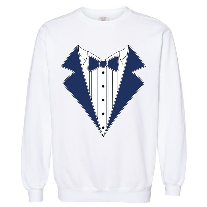 Navy Tux Tuxedo Garment-Dyed Sweatshirt