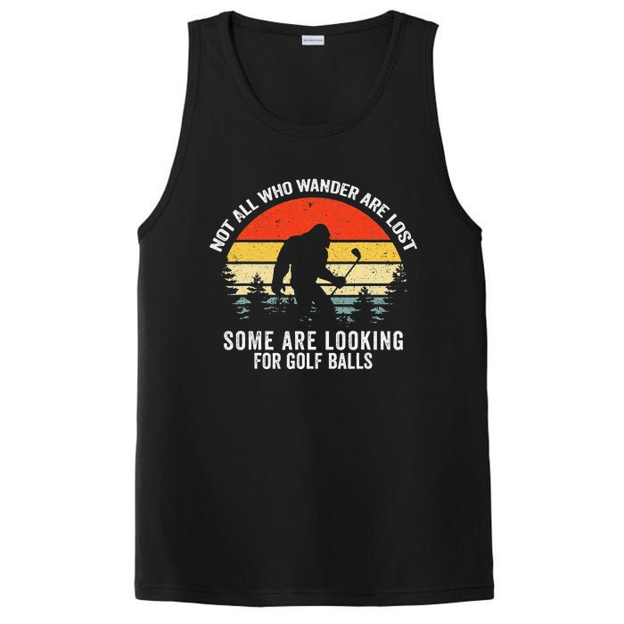 Not All Who Wander Are Lost Some Are Looking For Golf Balls PosiCharge Competitor Tank