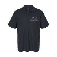 Not All Who Wander Are Lost Some Are Looking For Cool Rocks Softstyle Adult Sport Polo