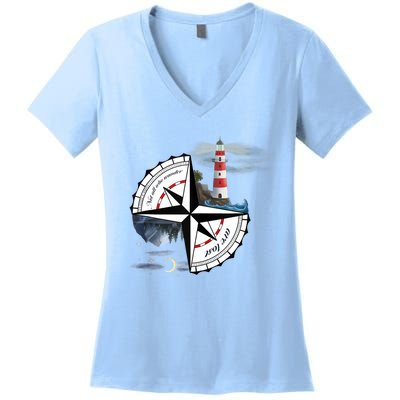 Not All Who Wander Are Lost Women's V-Neck T-Shirt