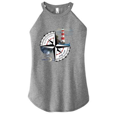 Not All Who Wander Are Lost Women's Perfect Tri Rocker Tank