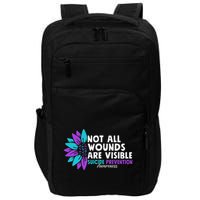 Not All Wounds Are Visible Suicide Awareness Mental Health Impact Tech Backpack