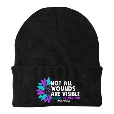 Not All Wounds Are Visible Suicide Awareness Mental Health Beanie