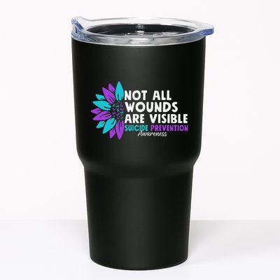 Not All Wounds Are Visible Suicide Awareness Mental Health Tumbler