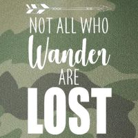 Not All Who Wander Are Lost Arrow Legacy Tie Dye Trucker Hat