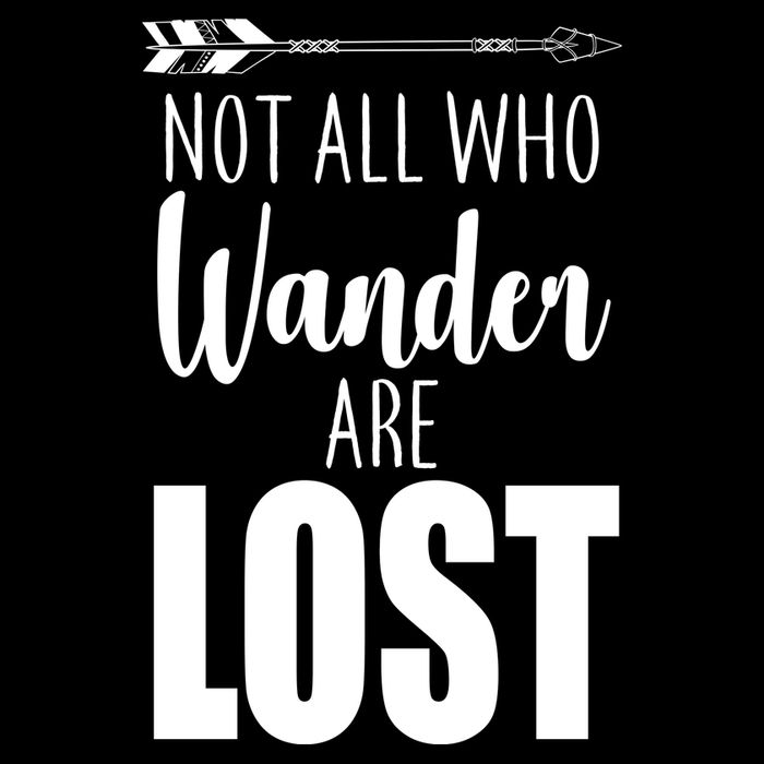 Not All Who Wander Are Lost Arrow Impact Tech Backpack