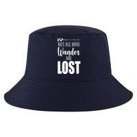 Not All Who Wander Are Lost Arrow Cool Comfort Performance Bucket Hat