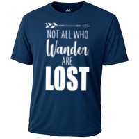Not All Who Wander Are Lost Arrow Performance Shirt