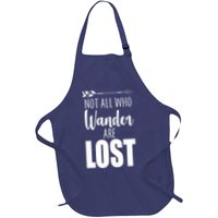 Not All Who Wander Are Lost Arrow Apron