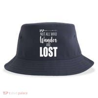 Not All Who Wander Are Lost Arrow Sustainable Bucket Hat