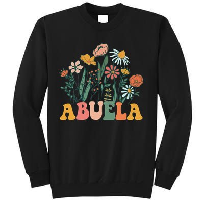 New Abuela Wildflower First Birthday & Baby Shower Sweatshirt