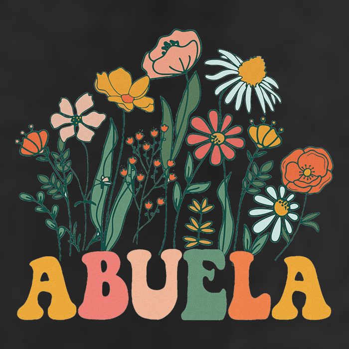 New Abuela Wildflower First Birthday & Baby Shower Hat