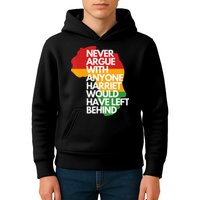 Never Argue With Anyone Harriet Would Have Left Behind Kids Hoodie