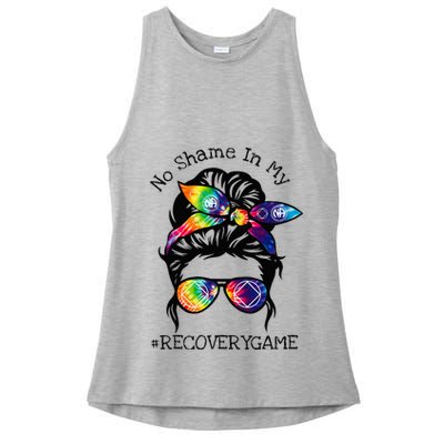 Narcotics Anonymous Womens Sobriety Gifts AA NA Ladies PosiCharge Tri-Blend Wicking Tank
