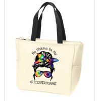 Narcotics Anonymous Womens Sobriety Gifts AA NA Zip Tote Bag