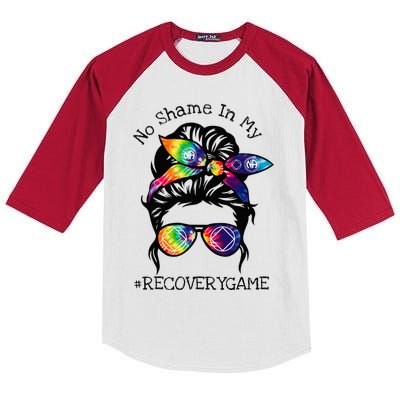 Narcotics Anonymous Womens Sobriety Gifts AA NA Kids Colorblock Raglan Jersey