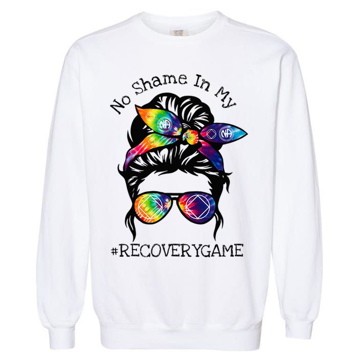Narcotics Anonymous Womens Sobriety Gifts AA NA Garment-Dyed Sweatshirt