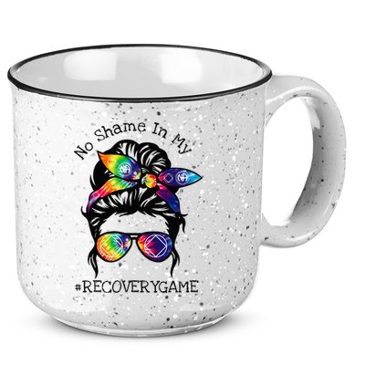 Narcotics Anonymous Womens Sobriety Gifts AA NA 15oz Campfire Ceramic Mug