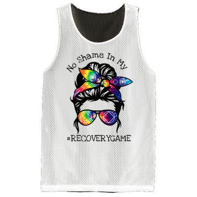 Narcotics Anonymous Womens Sobriety Gifts AA NA Mesh Reversible Basketball Jersey Tank