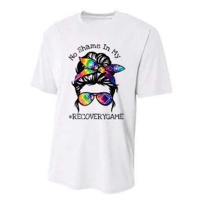 Narcotics Anonymous Womens Sobriety Gifts AA NA Youth Performance Sprint T-Shirt