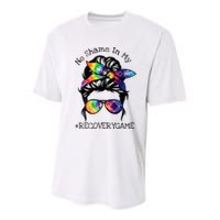 Narcotics Anonymous Womens Sobriety Gifts AA NA Youth Performance Sprint T-Shirt