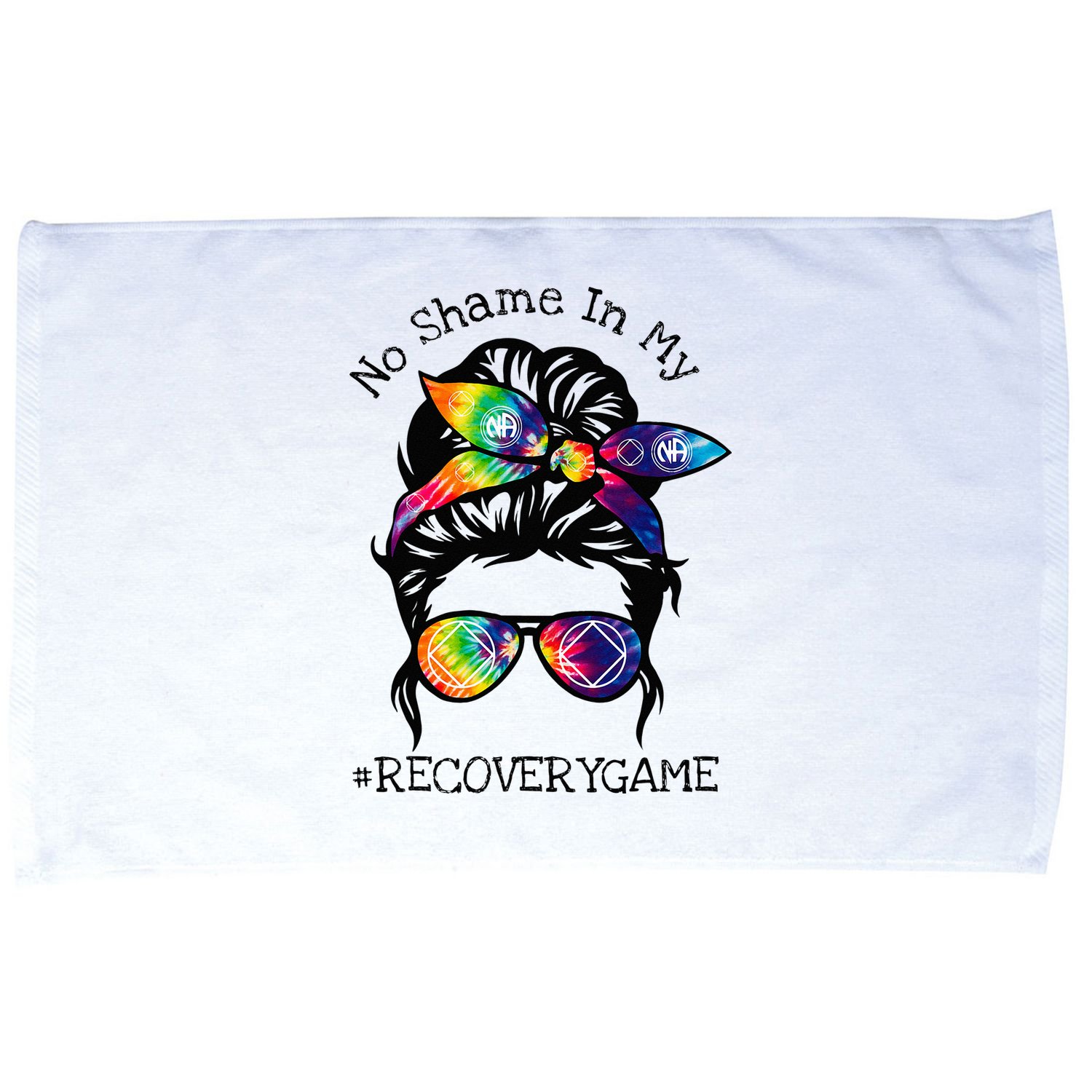 Narcotics Anonymous Womens Sobriety Gifts AA NA Microfiber Hand Towel