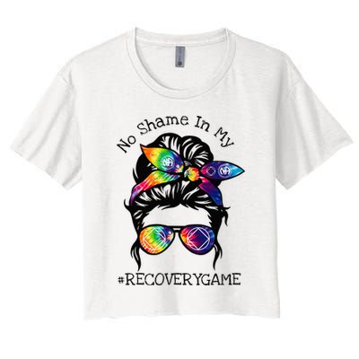 Narcotics Anonymous Womens Sobriety Gifts AA NA Crop Top