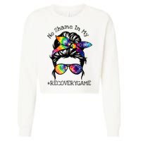 Narcotics Anonymous Womens Sobriety Gifts AA NA Cropped Pullover Crew