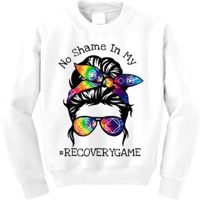 Narcotics Anonymous Womens Sobriety Gifts AA NA Kids Sweatshirt