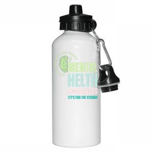 Not All Wounds Are Visible Tal Health Awareness Cool Gift Aluminum Water Bottle