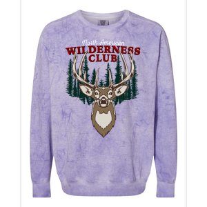 North American Wilderness Club Deer Colorblast Crewneck Sweatshirt