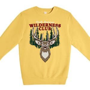 North American Wilderness Club Deer Premium Crewneck Sweatshirt