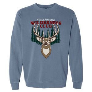 North American Wilderness Club Deer Garment-Dyed Sweatshirt