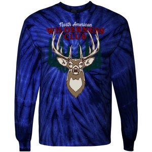 North American Wilderness Club Deer Tie-Dye Long Sleeve Shirt