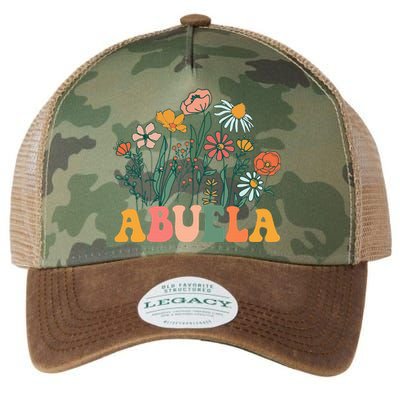 New Abuela Wildflower First Birthday & Baby Shower Legacy Tie Dye Trucker Hat