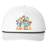 New Abuela Wildflower First Birthday & Baby Shower Snapback Five-Panel Rope Hat