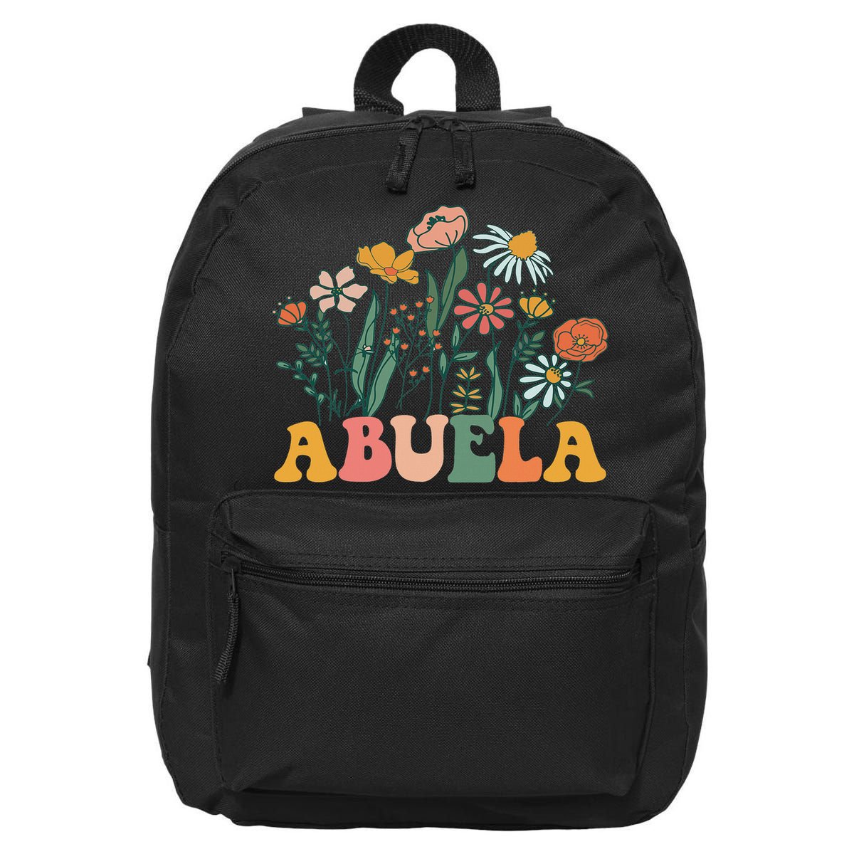 New Abuela Wildflower First Birthday & Baby Shower 16 in Basic Backpack