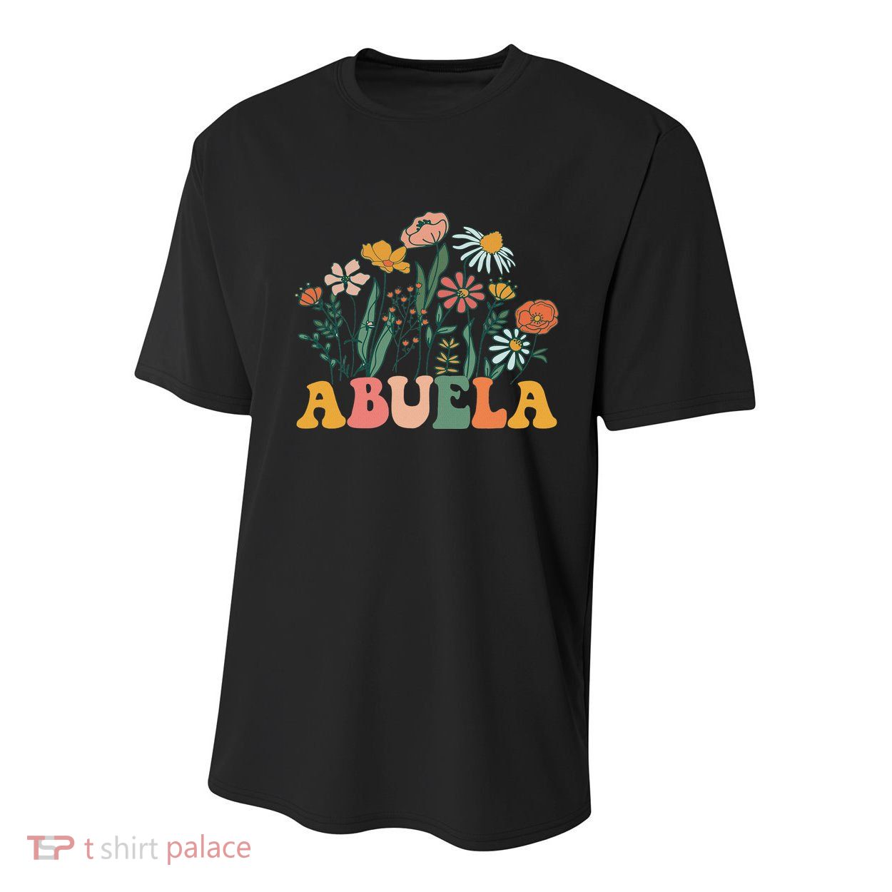 New Abuela Wildflower First Birthday & Baby Shower Youth Performance Sprint T-Shirt
