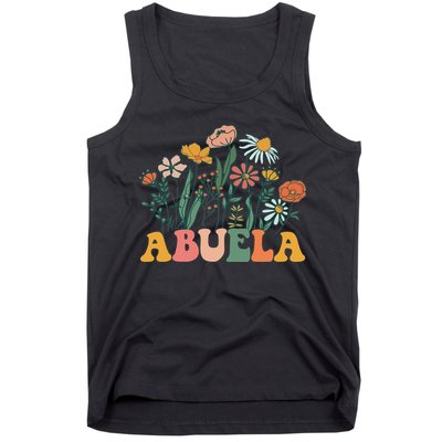New Abuela Wildflower First Birthday & Baby Shower Tank Top